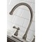 Kingston Brass KB728ACL Centerset Kitchen Faucet with Side Sprayer, Brushed Nickel KB728ACL - alternate 4